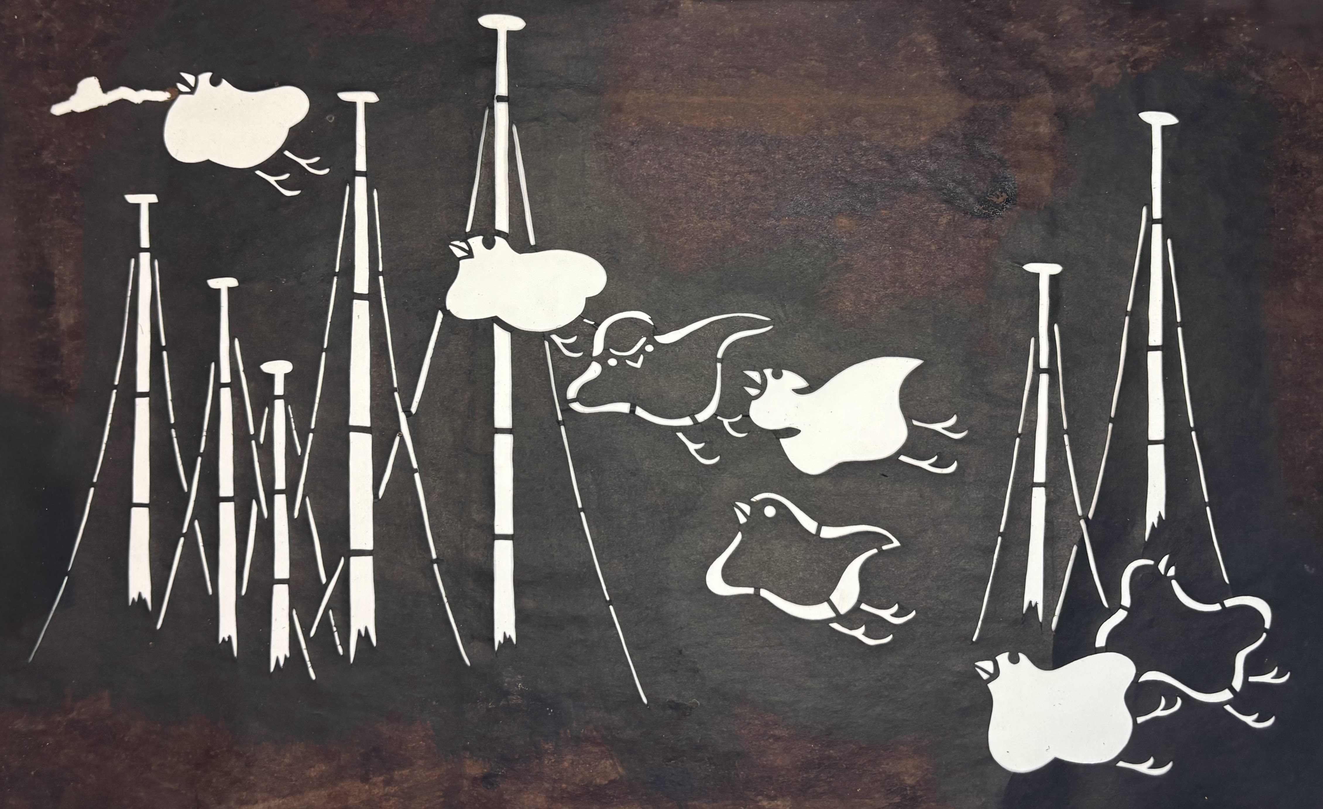 [千鳥と船] Chidori and Boats